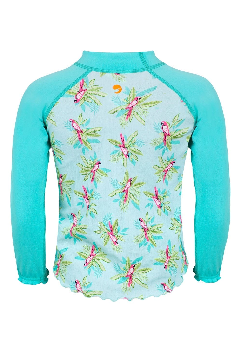 Parrot Blue Long Sleeve Suntop