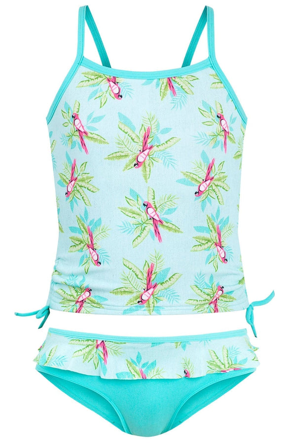 Parrot Blue Tankini